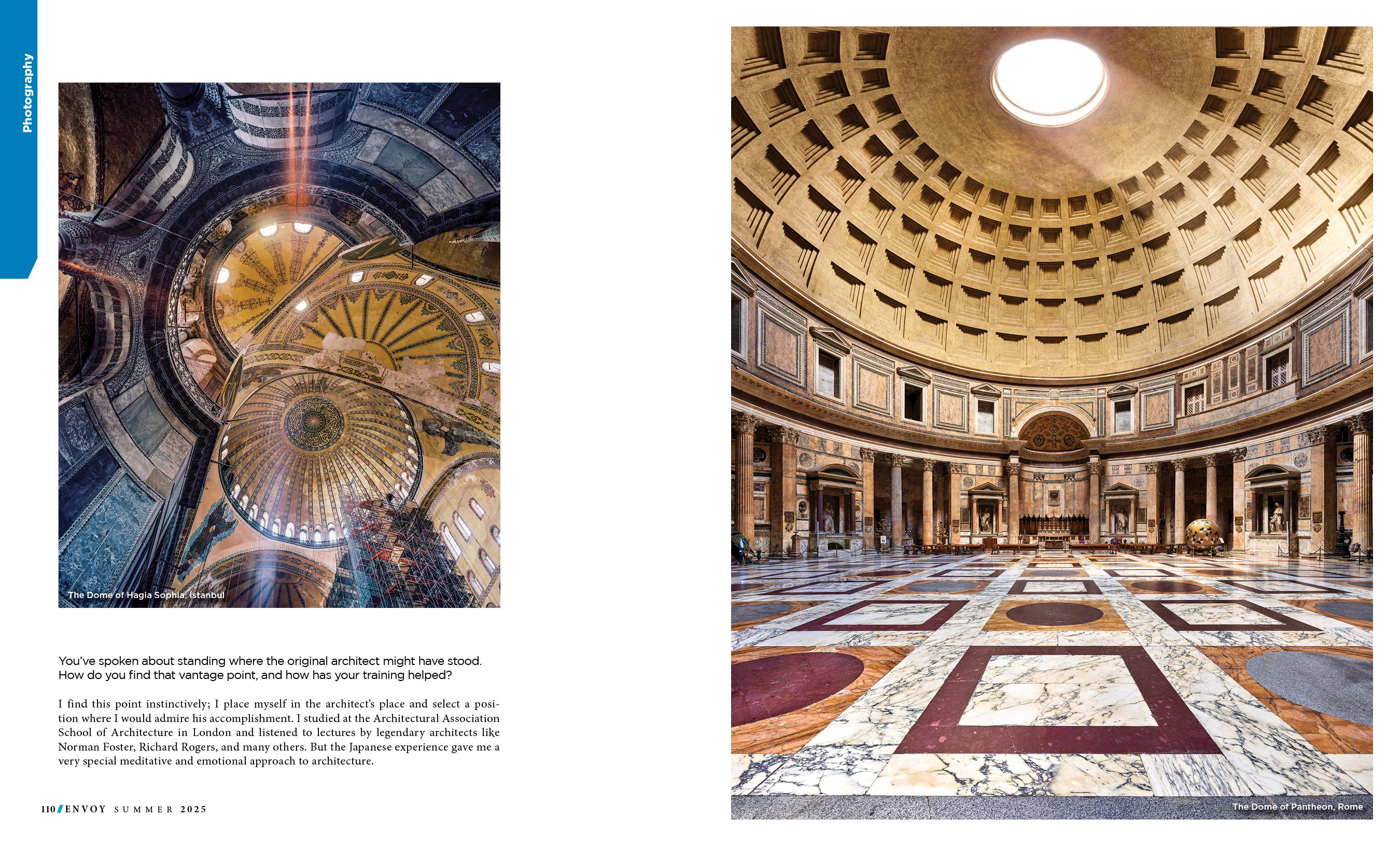 Envoy Magazine Interior Page